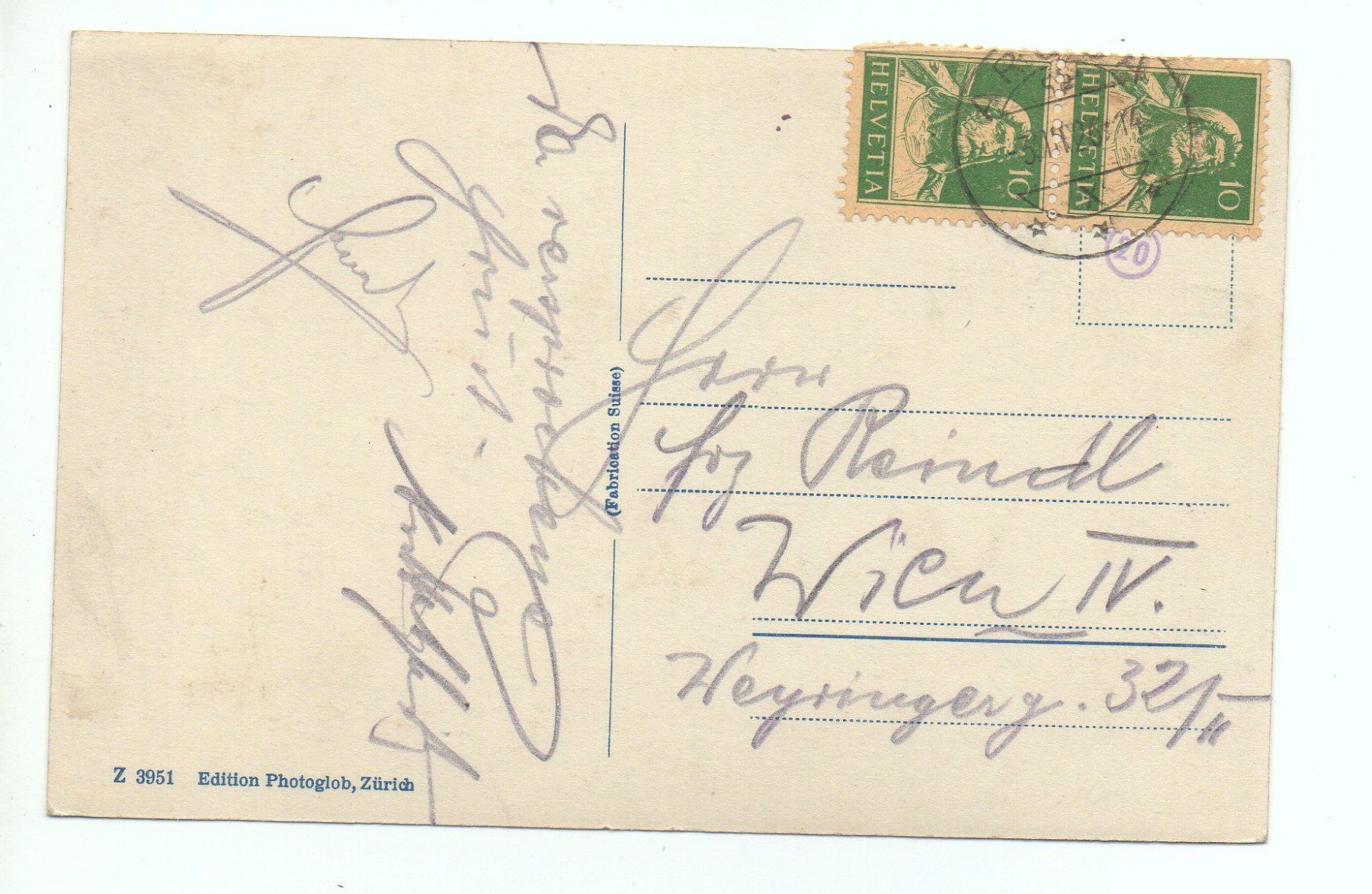 Cartoline postali: AROSA Alphütten Rothorn – Usato da Jona venduto da philajona 1