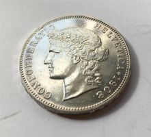 1908 5 franken -unz