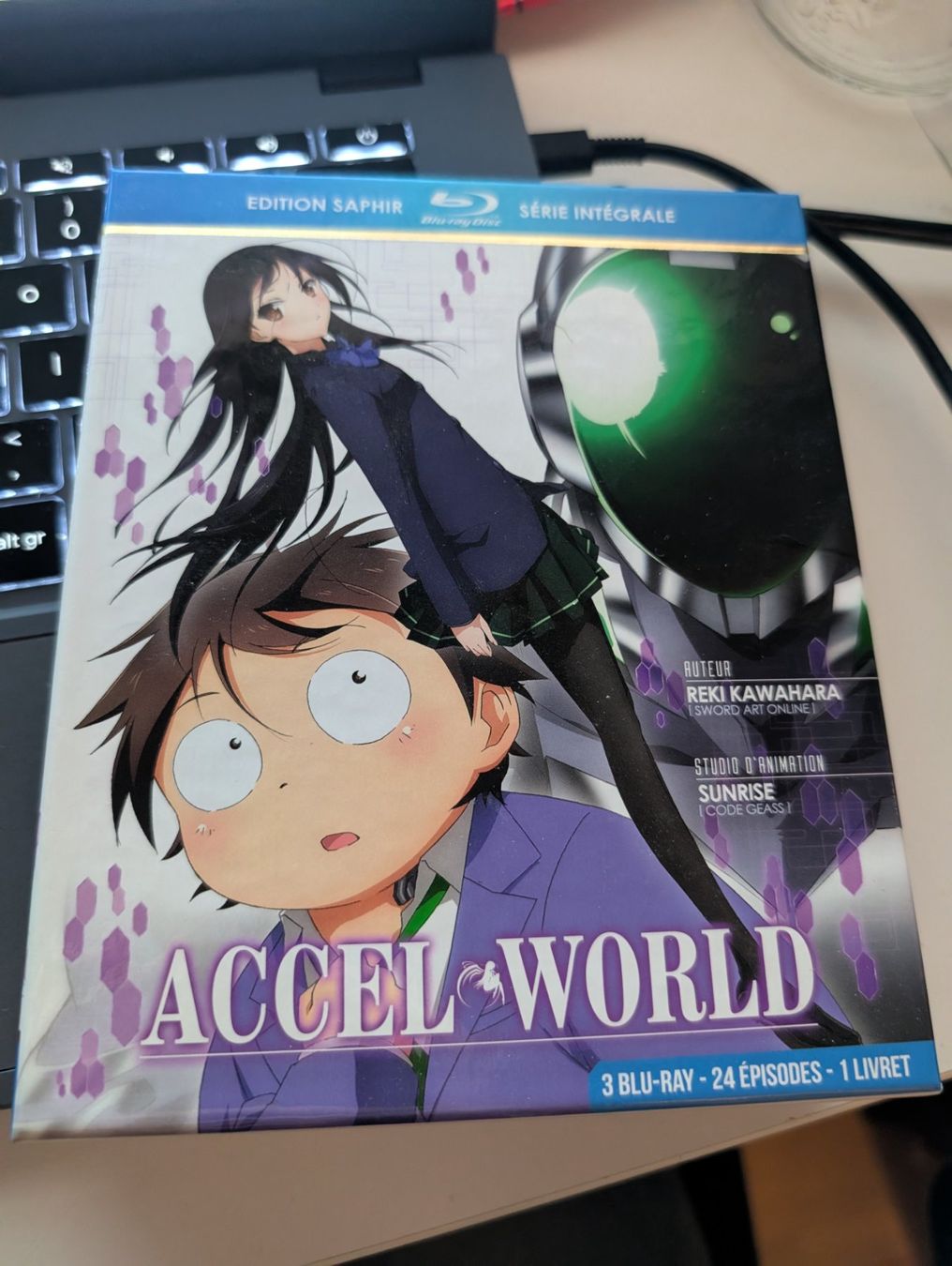 Alle DVDs: Accel World Edition Saphir 24 episodes - Blu Ray DVD Anime – Gebraucht aus Hünenberg See von SpecialEditionGaming