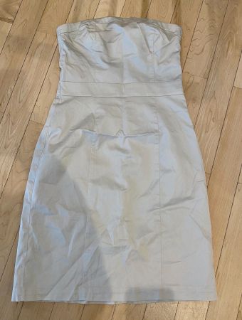Schulterfreies Sommerkleid/Gr 36