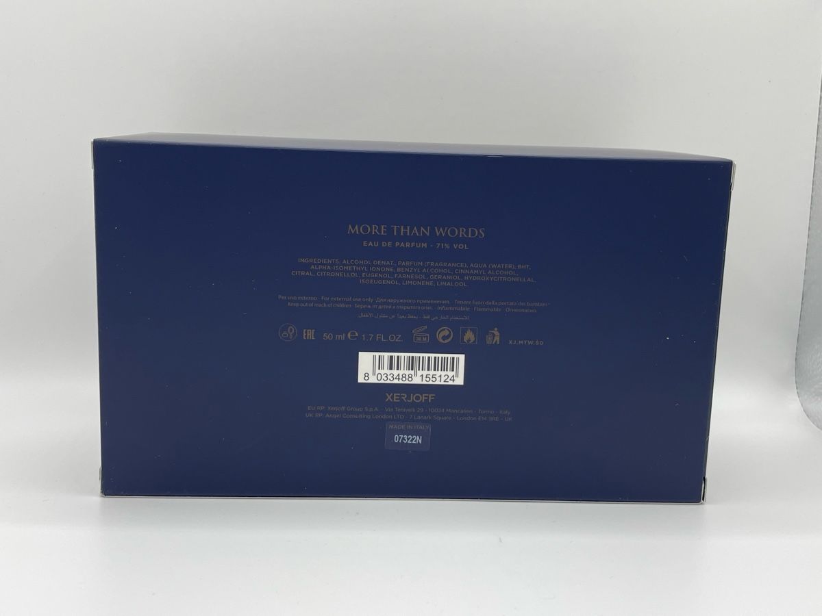 Xerjoff Profumi & Eau de Toilette: Xerjoff - More Than Words   50ml – Usato da Frenkendorf venduto da Sakima1 3