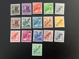 D.Post Aufdruck Berlin 1948 MiNr. 1-16 *    (5290)