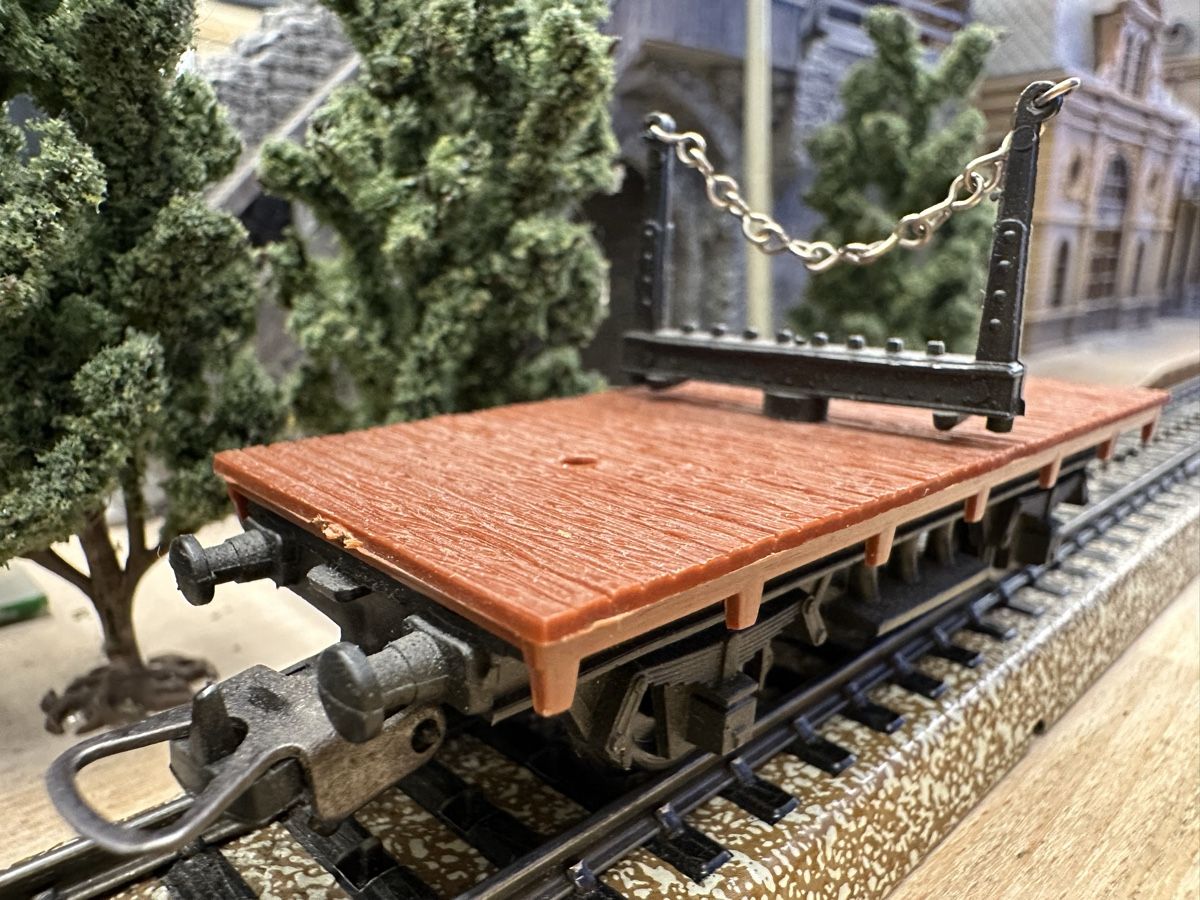 Lima Modellini di ferrovie: Lima 9038 Drehschemelwagen – Usato da Lupsingen venduto da New-Haven