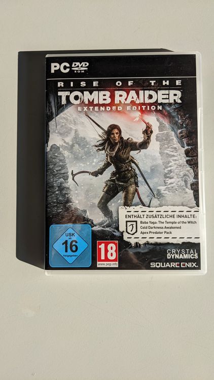 PC Games - Rise of the Tomb Raider Extende Edtition - DVD (Gebraucht ...