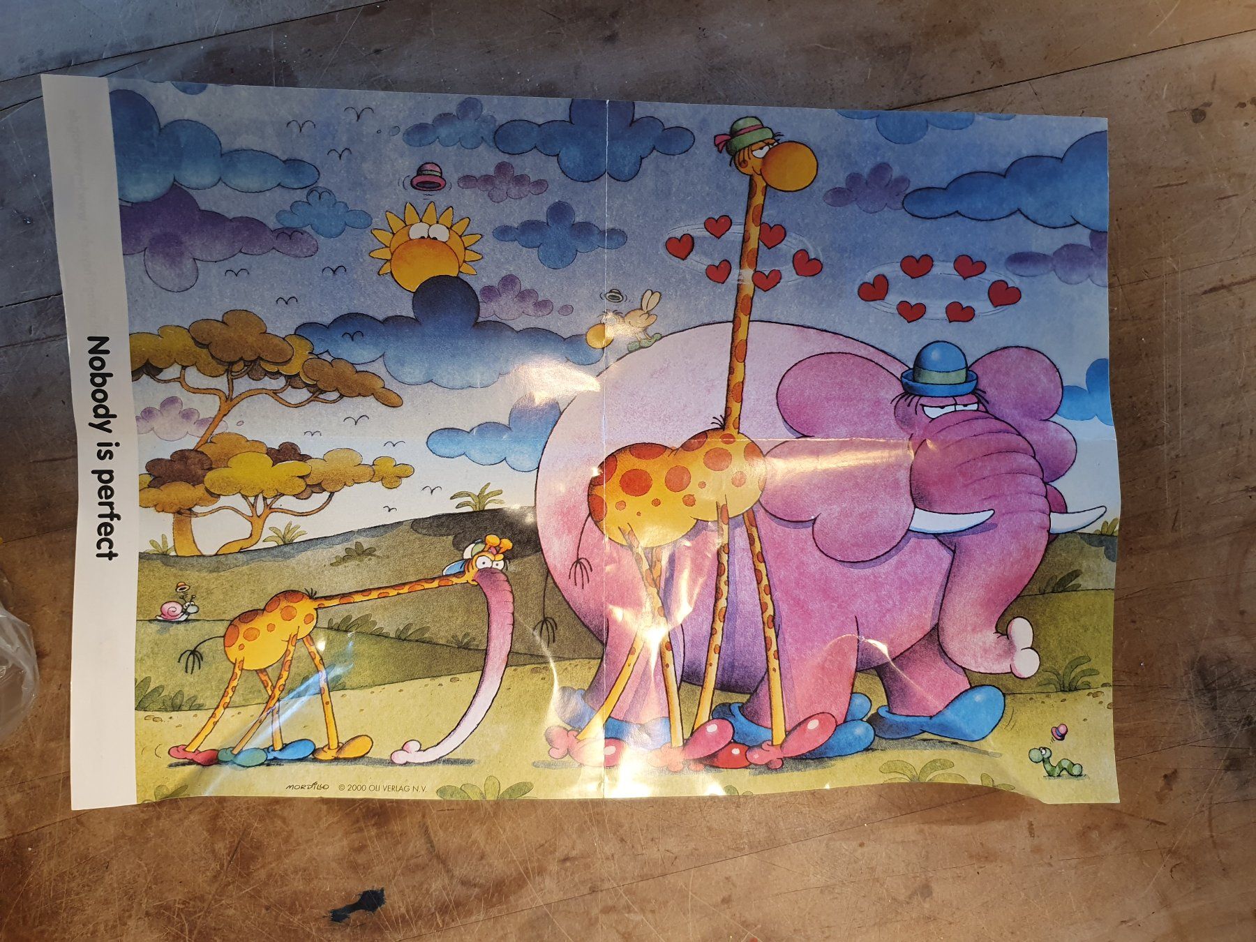Puzzles: Mordillo Puzzle Nobodys perfect 1000 Teilig – Gebraucht aus Zürich von loosebone 5