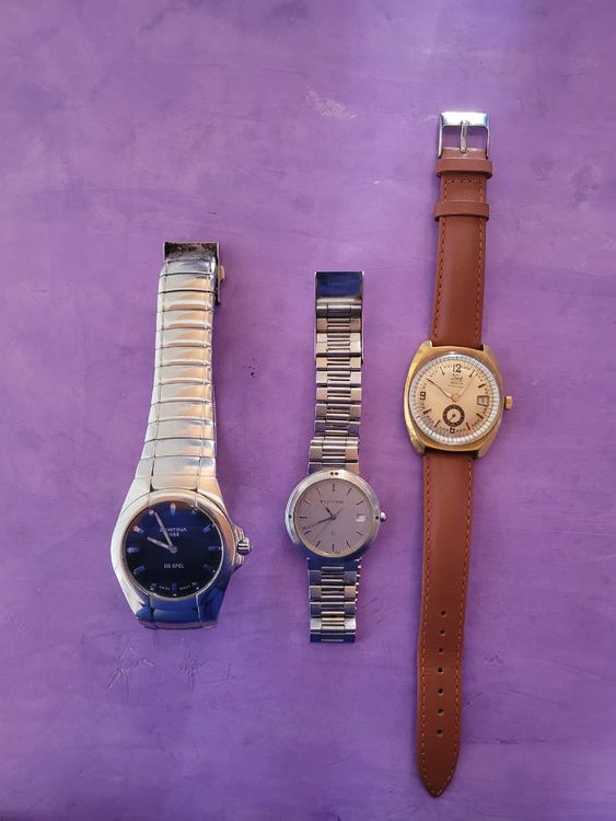 Lot De 8 Montres De Poche En Argent (et Une Autre) Avec Accessoires - Occasion