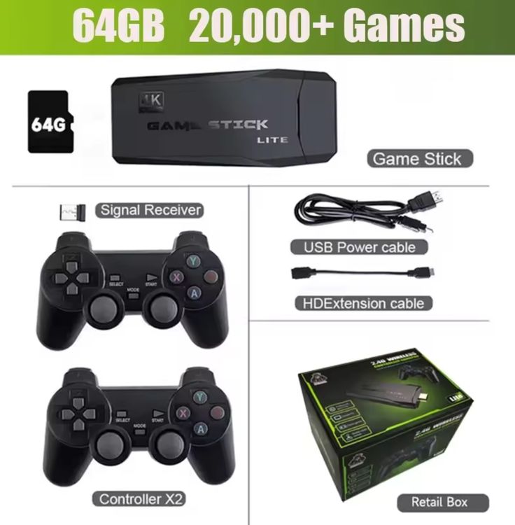 Console rétro X2 Plus: manettes sans fil, jeux 3D 40 - Test et Avis