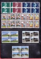 2009 - 1975  FL 3x  Viererblocksätze  ET.+postf.  SBK 106Fr.