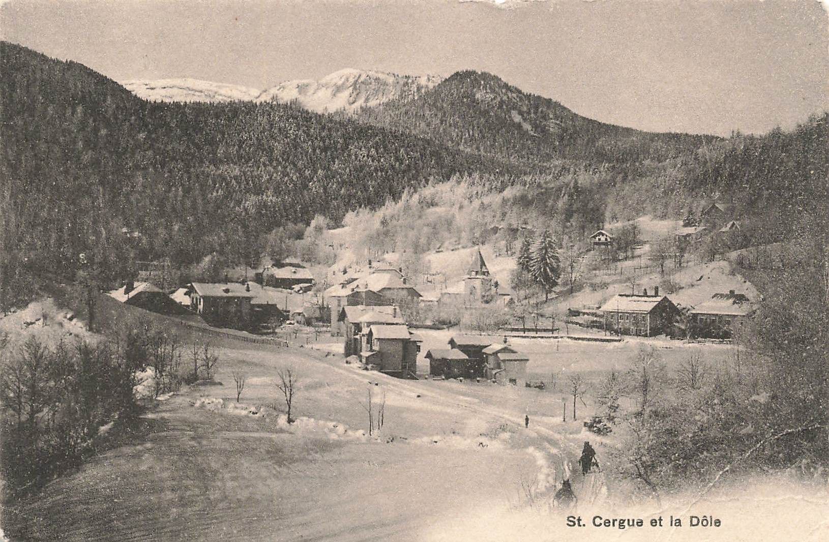 Cartoline postali: Saint Cergue et la dole – Usato da Biasca venduto da Blenio71