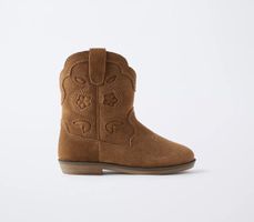 ZARA GIRL 🤎 bottines en cuir NEW! 26