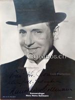 Hans Heinz Bollmann (1889-1974) Schauspieler - Autogramm