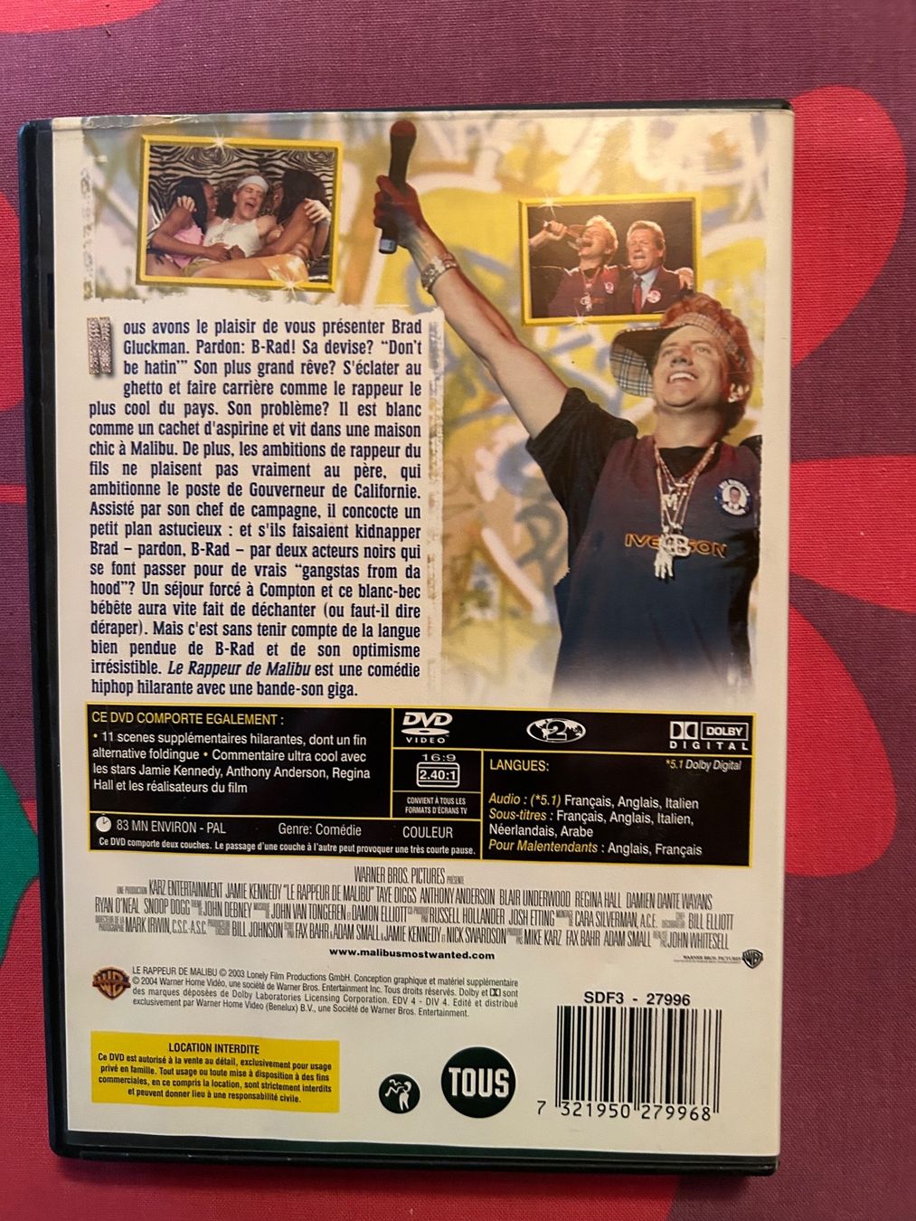 Tutti i DVDs: LE RAPPEUR DE MALIBU – Usato da St-Cierges venduto da Crisi53 1