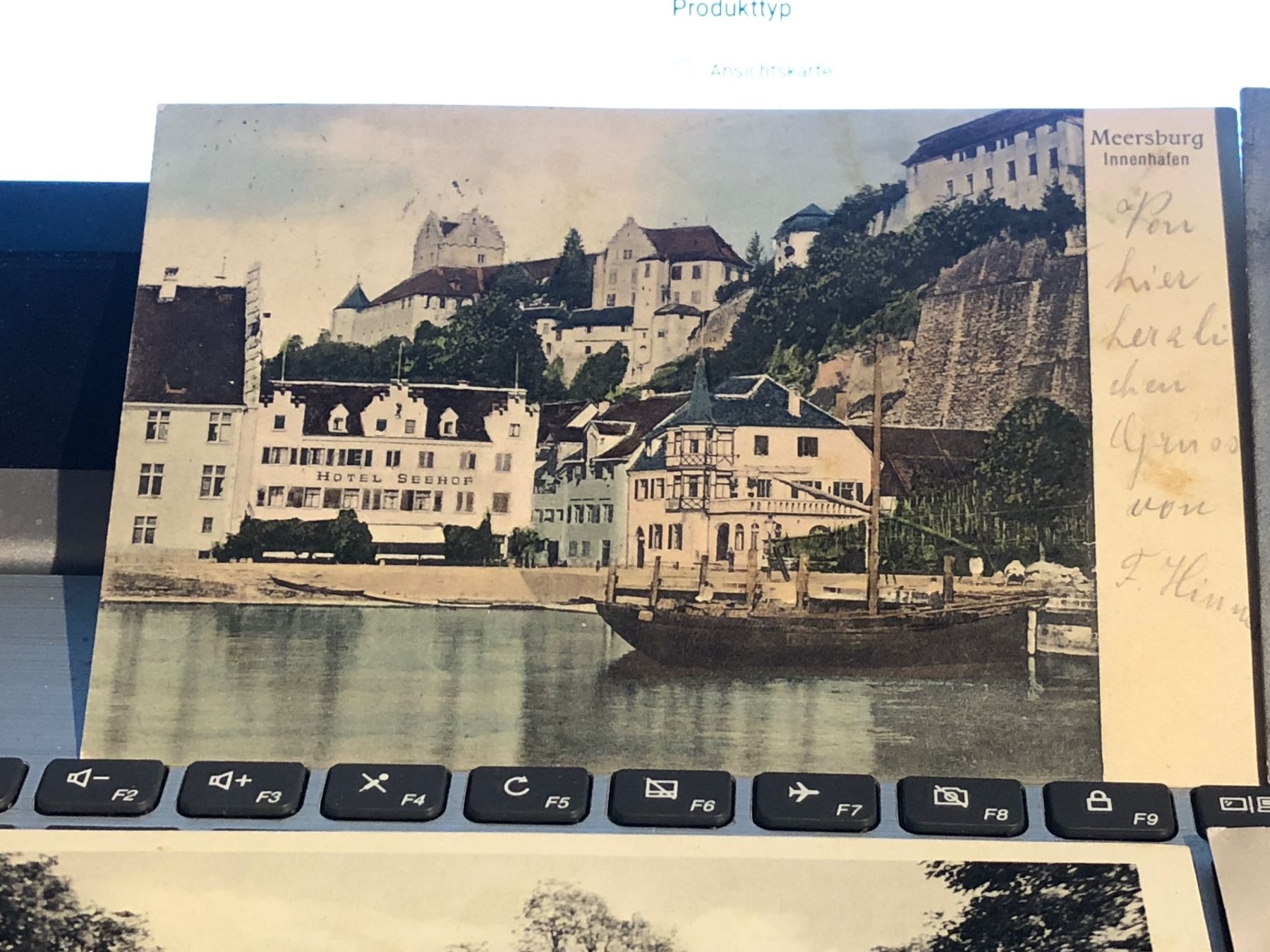 Cartoline postali: Lot mit 6 Ansichtskarten aus BADEN-Württemberg, teure Marken – Usato da Lufingen venduto da Rac0 2