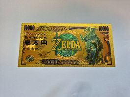 Gold Foil Plated The Legend Of Zelda Banknote Rauru