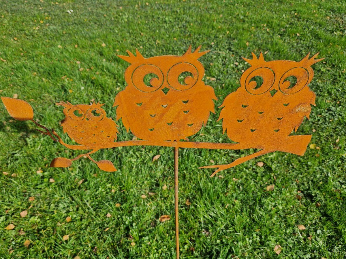 Tutte le decorazioni: Drei Eulen Roststecker 120cm – Nuovo e nell'imballaggio originale da Matzendorf venduto da Gartendeko-Shop 2