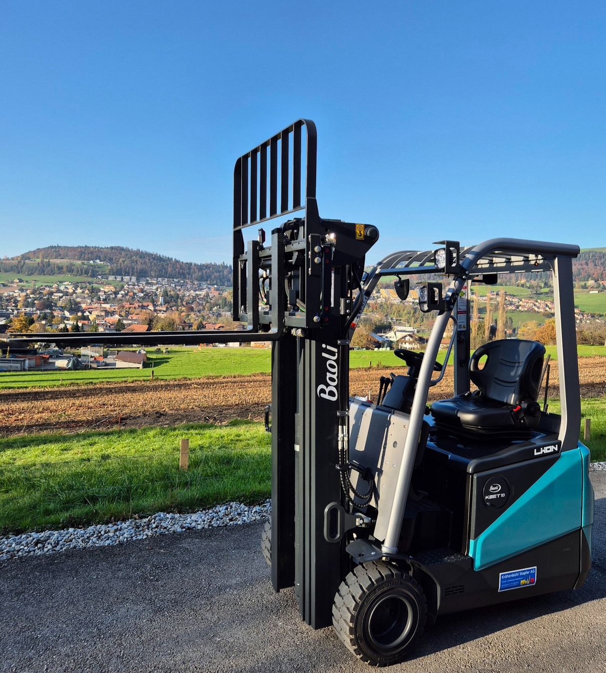 Carrelli elevatori e a forche: Stapler Baoli NEU Elektro 1.8 T mit TRIPLEX UND LITHIUM – Nuovo (secondo la descrizione) da Steffisburg venduto da Forkliftpower 3