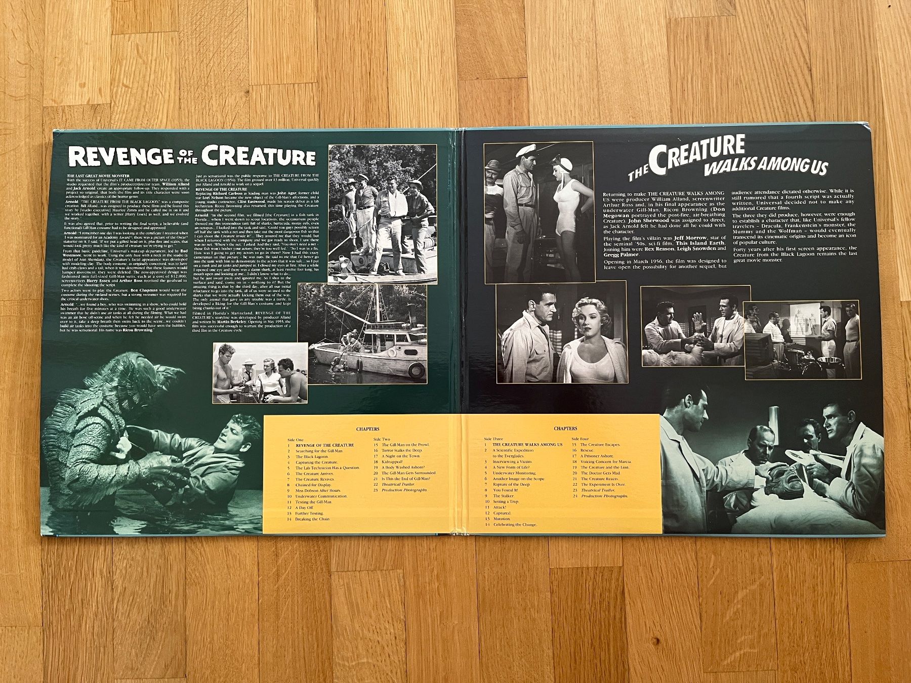 Tutti i DVDs: Creature from the Black Lagoon 2x Laserdisc Horror – Usato da Bigorio venduto da catone82 1