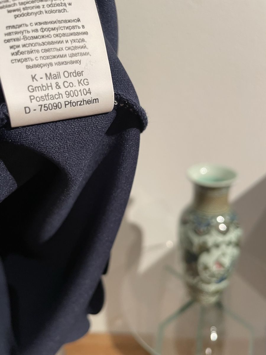 Kleider: Damen Kleid Gr. 48 marineblau – Neu (gemäss Beschreibung) aus Emmenbrücke von Ladyboutique 4