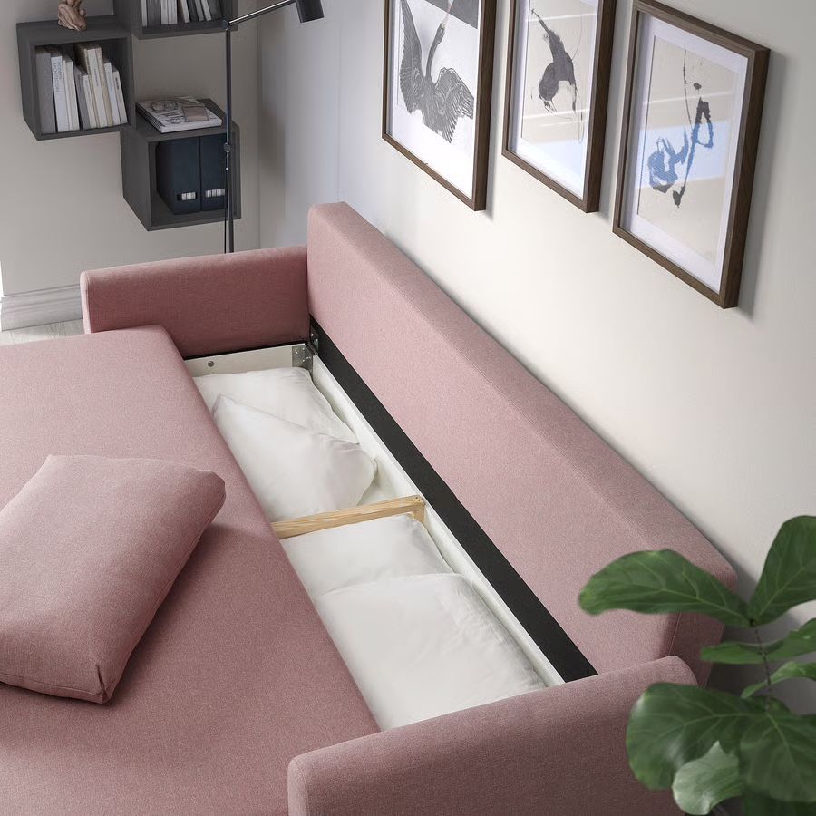Ikea Divani: 3er-Bettsofa, GRUNNARP hell braunrosa – Nuovo (secondo la descrizione) da Thun venduto da Lichtwald 5