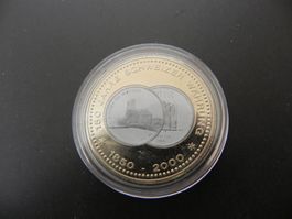 Medaille Währung Schweiz 20 Franken 2001 Kloster Müstair