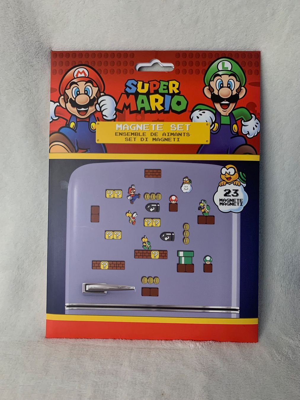 Calamite: Super Mario Magnet-Set – 23 Teile – Nuovo (secondo la descrizione) da Balterswil venduto da giulia.giovanna