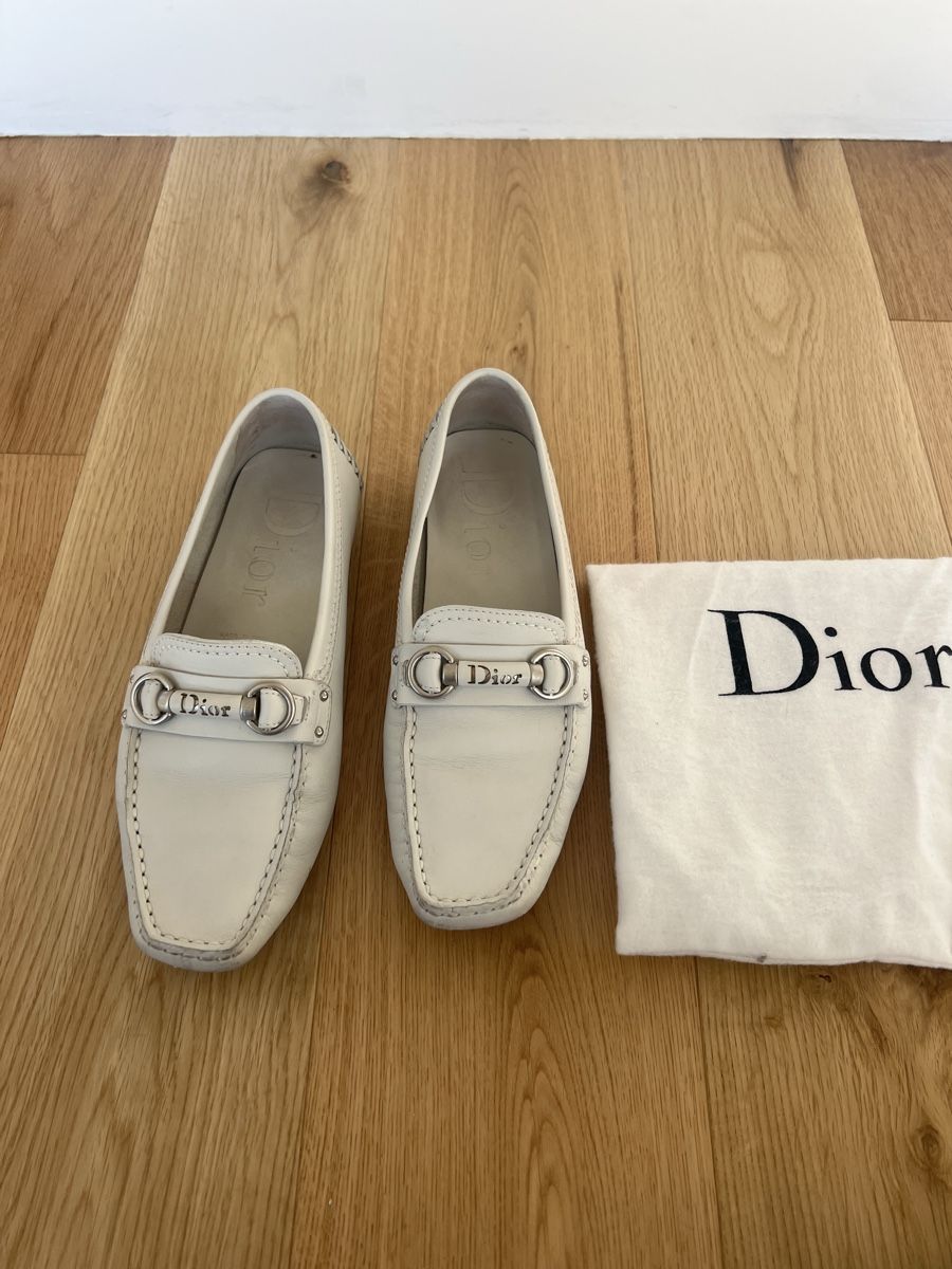 Dior Damenschuhe: Mocassins Dior blanc taille 38 – Gebraucht aus Lutry von roxypoxy 2