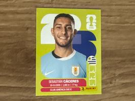 Panini FIFA World Cup 2026 Sticker Sebastien Cãceres URU 6