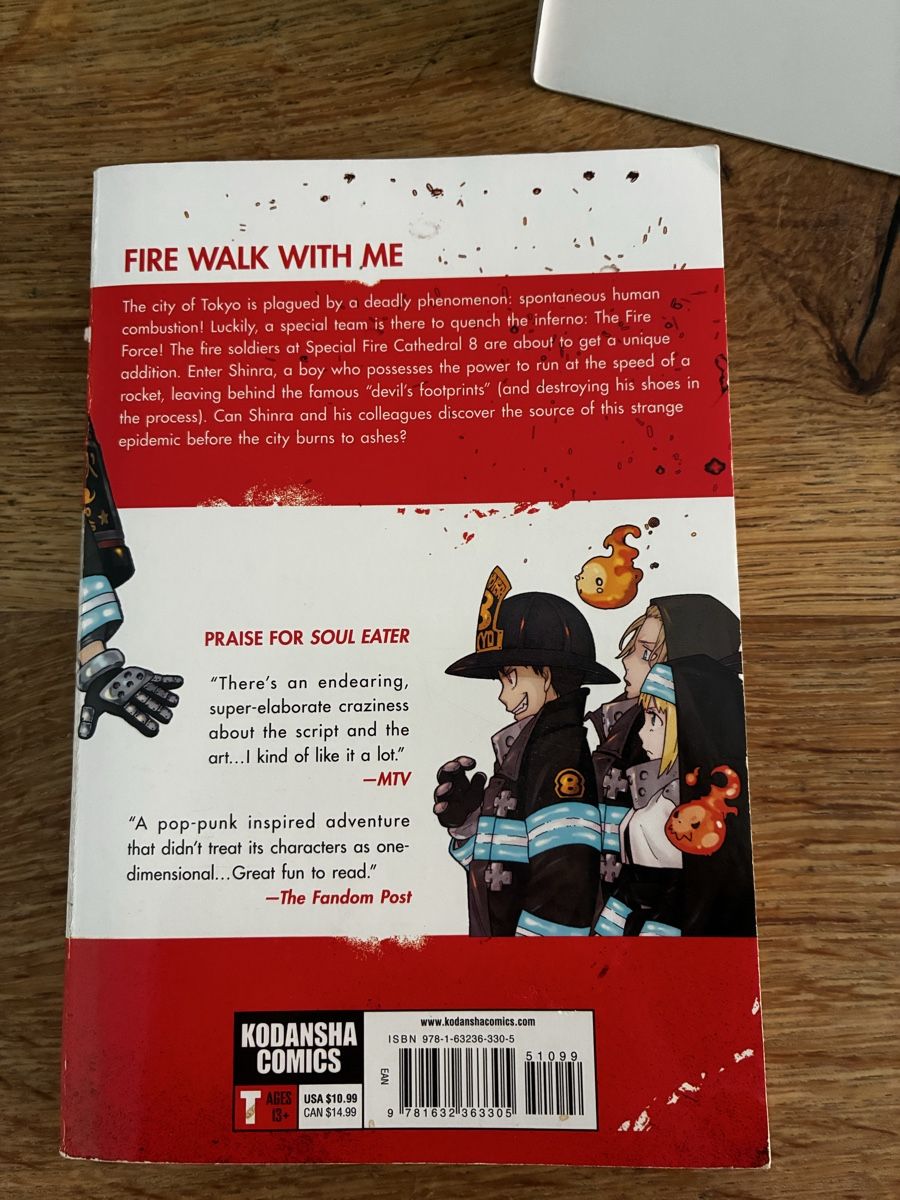 Fumetti: Fire Force Englisch Band 1 – Usato da Kriens venduto da pet_2q9g 1