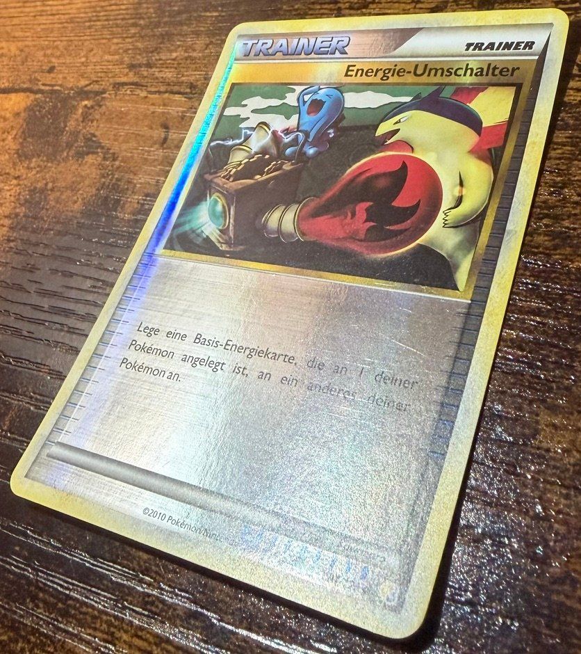 Pokémon Carte collezionabili: Energie-Umschalter Reverse Holo 91 – Usato da Zürich venduto da PEACECOCOON 1