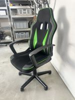 Gamingstuhl schwarz gruen guter Zustand