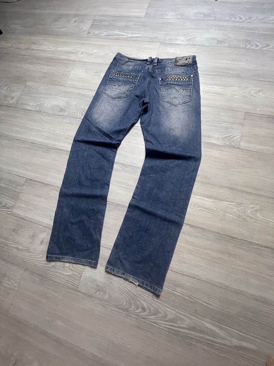 Jeans: Y2K Style Regular Fit Jeans for Men Gr.L – Neu (gemäss Beschreibung) aus Safnern von MaisonLouis 2