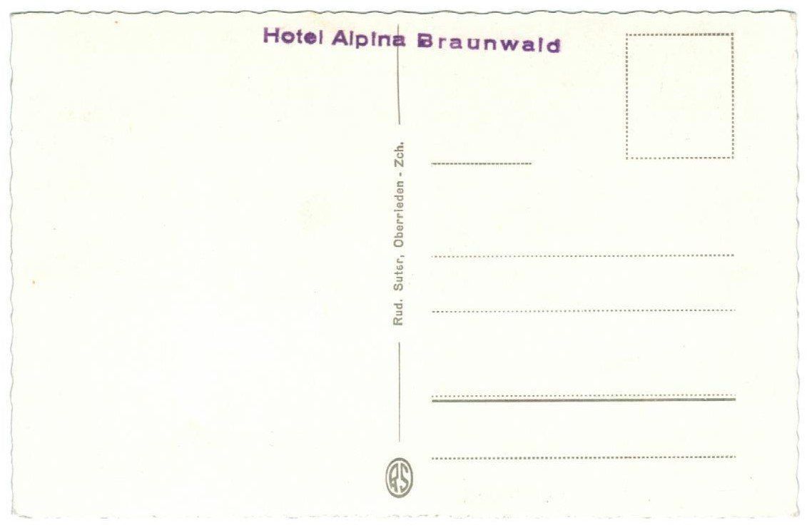 Cartoline postali: AK Braunwald-Bahn – Usato da Zürich venduto da Tolima194 1