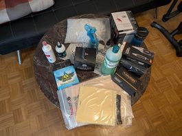 Lot d'accessoires et fournitures
