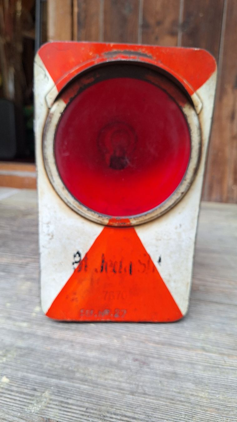 Lampen: Eisenbahn-Signallampe, Vintage – Gebraucht aus Weinfelden von JoeBaer