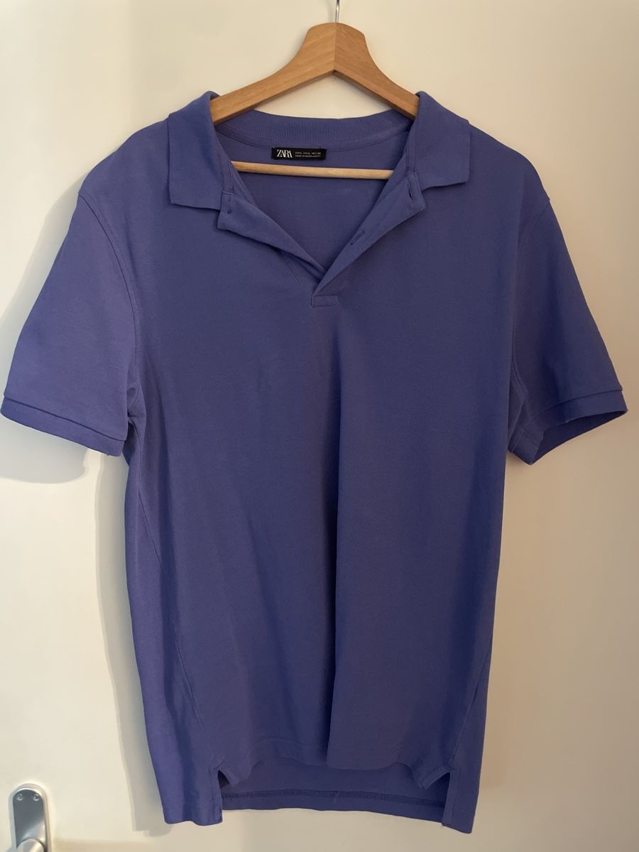 Zara Magliette Polo: Zara Poloshirt Viollet Gr.L – Usato da Bassersdorf venduto da Bryan-00