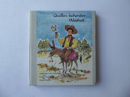 Buch Quellen lachender Weisheit, Gedanken u. Gedichte, 1964