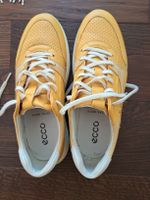 Ecco Sneaker Leder gelb Grösse 39 gebraucht