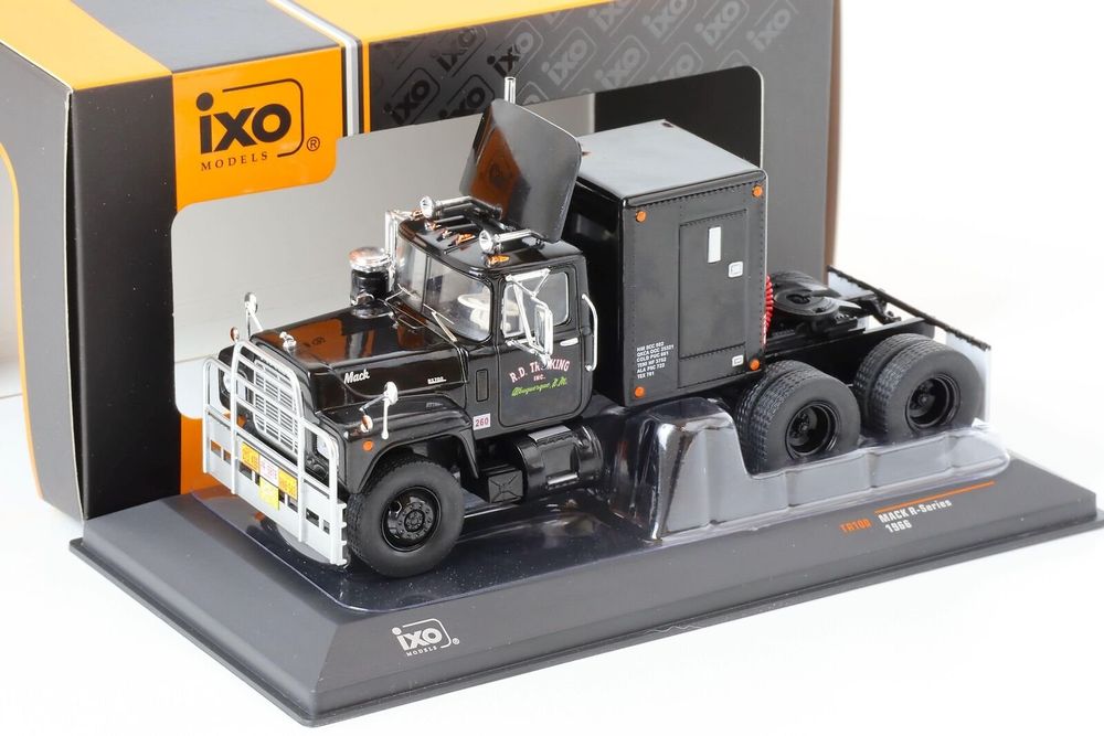 IXO MODEL TRUCKS MACK R SERIES REAR CABIN 1966 BLACK 1-43 SCALE TR100 For Sale O - Foto 11