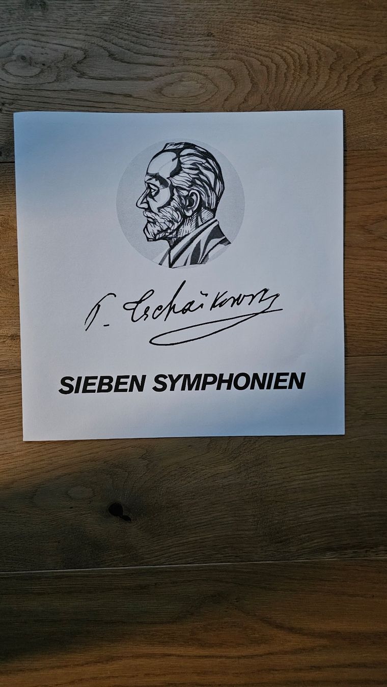 Schallplatten: Tchaikowsky - Sieben Symphonien - Vinyl Schallplatten Box – Gebraucht aus Sirnach von windrad65 7