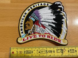 Ride to Life Patch Aufnäher Sticker 1202