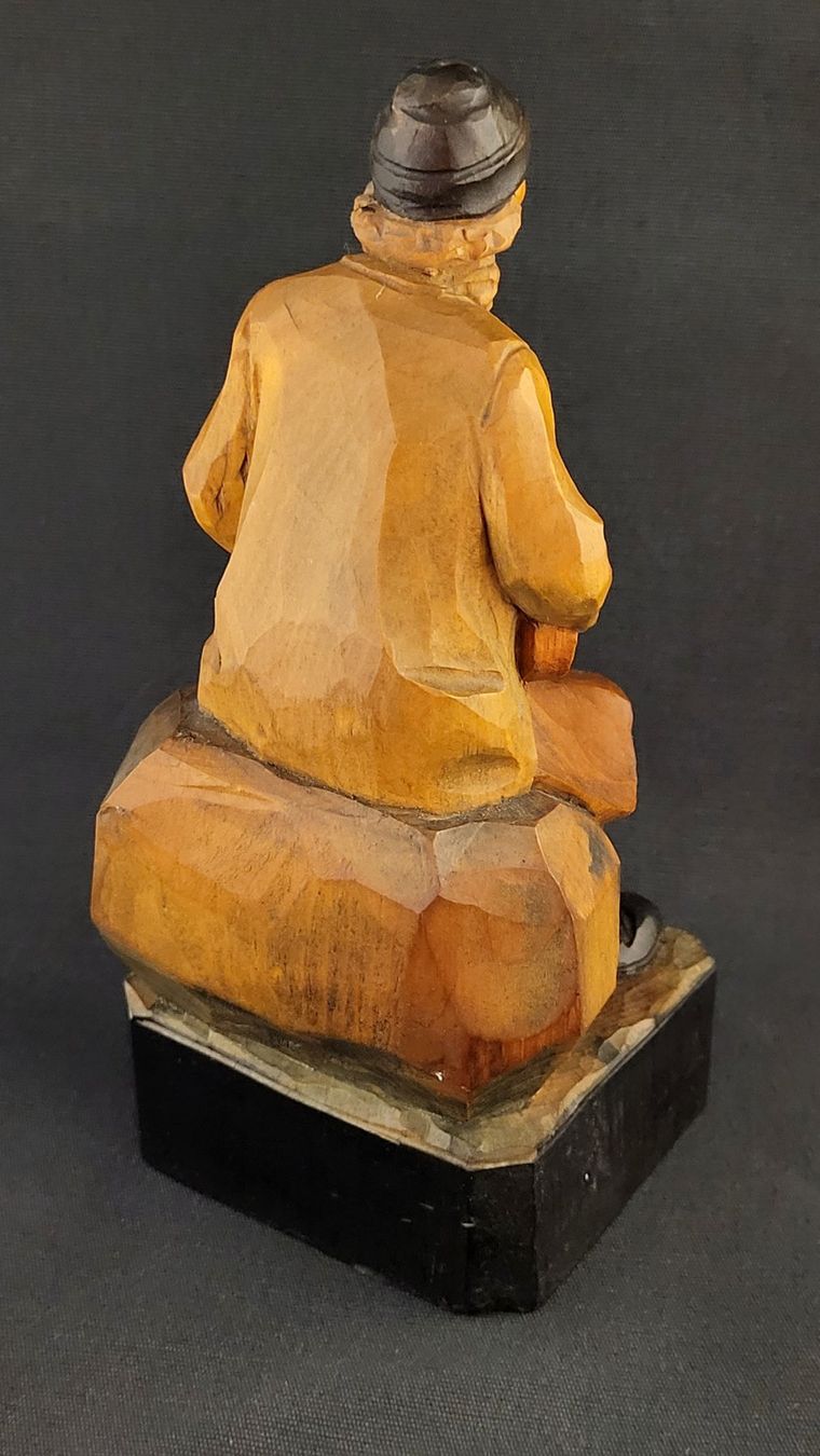 Figurines: Geschnitzte Holz-Figur GEIGENBAUER – D'occasion à Basel par spinne02 5