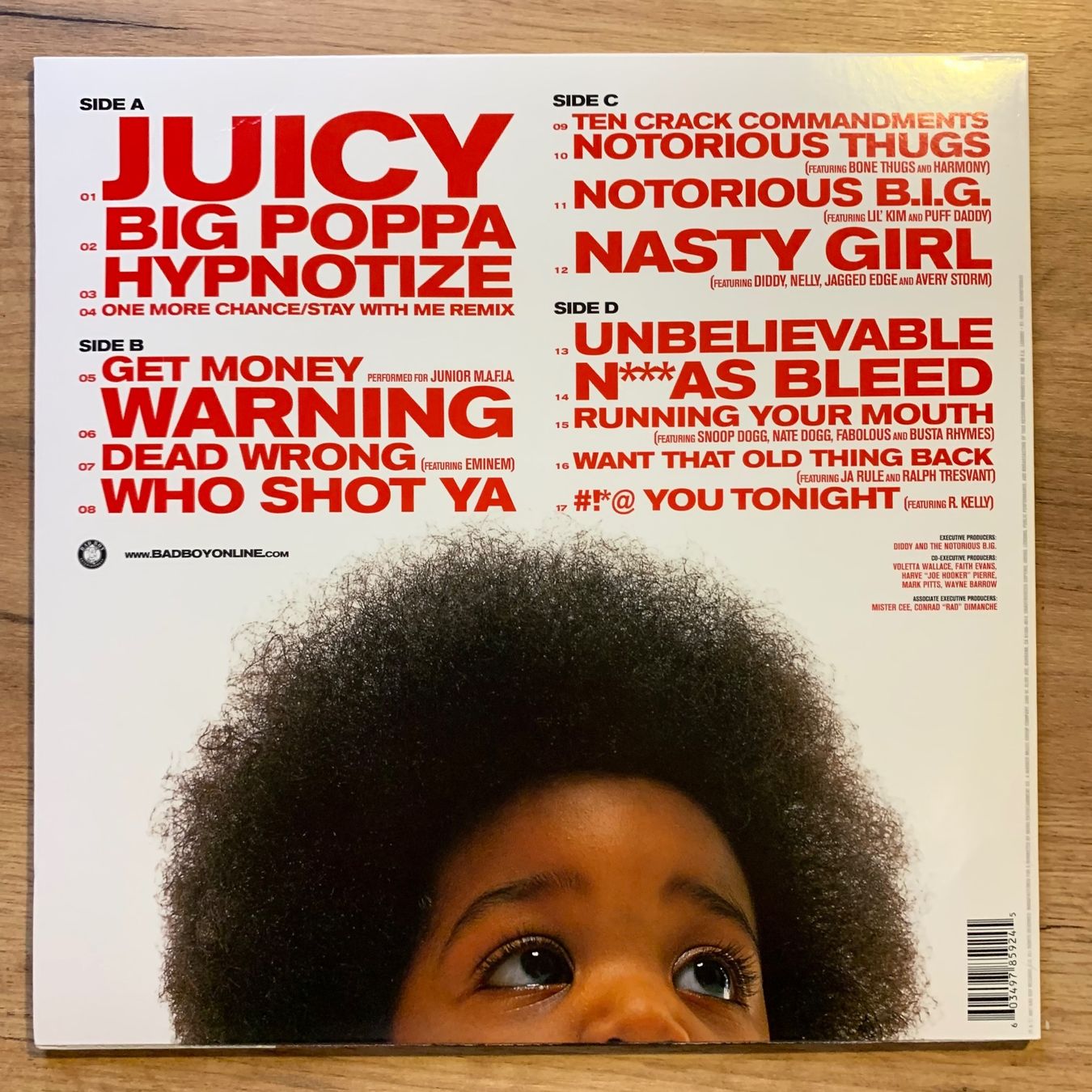 Dischi in vinile: THE NOTORIOUS B.I.G. - GREATEST HITS...COMP EU 2018...EX/EX – Usato da Gals venduto da Diskopatshop 1