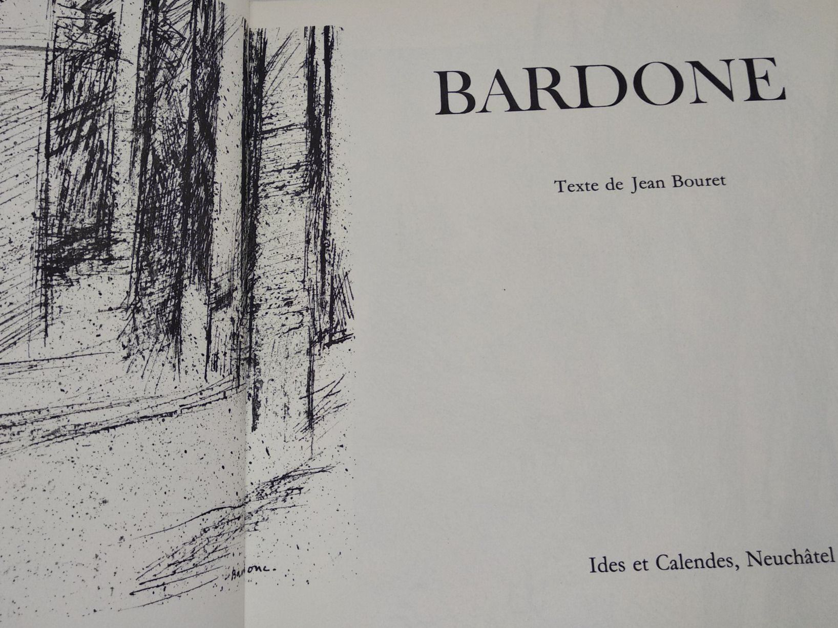 Livres: GUY BARDONE - WIDMUNGSEXEMPLAR – D'occasion à Goldach par Gaip 2