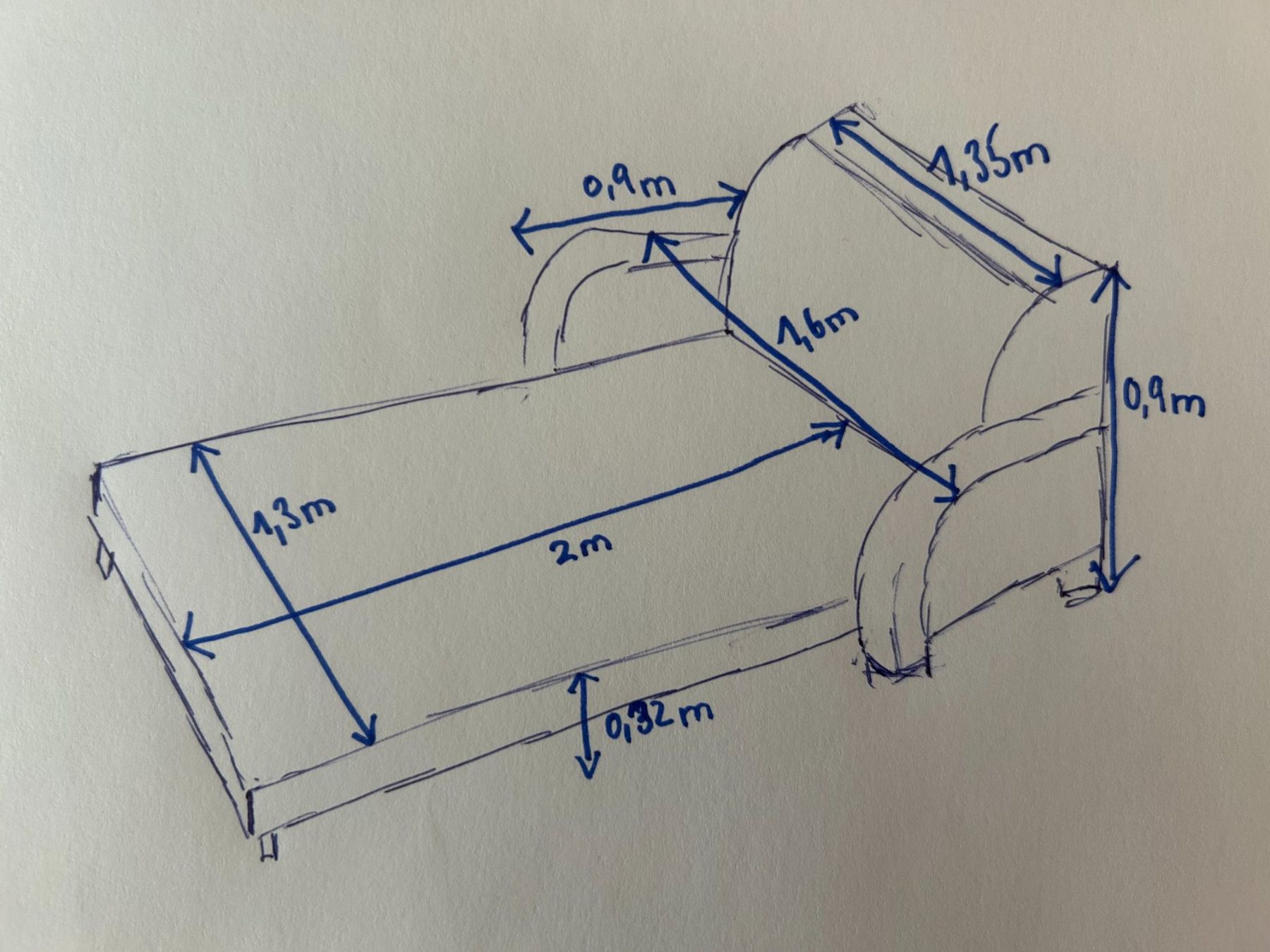 Sofas: Schlafsofa Kunstleder – Neu (gemäss Beschreibung) aus Unterengstringen von eye4win 5