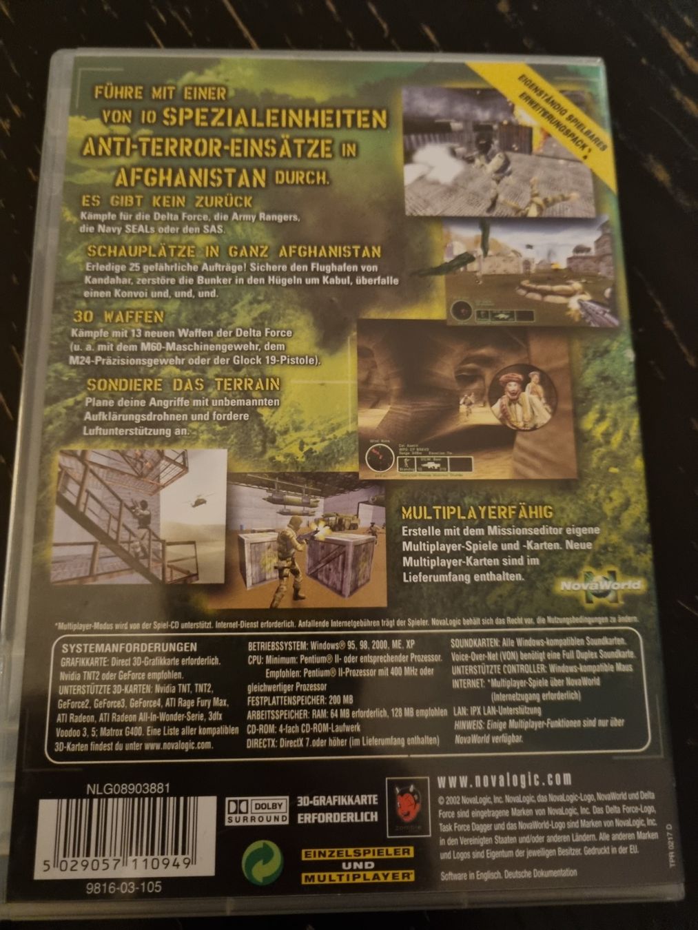 Jeux: PC Spiel Delta Force Task Force Dagger – Défectueux à Kaiseraugst par muggel27 1