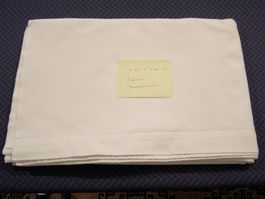 Oberleintuch aus Leinen 180cm x 226cm  aus Nachlass