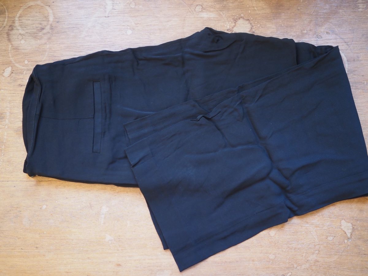 Hosen: SECOND FEMALE Hose schwarz – Gebraucht aus Schaffhausen von angelika