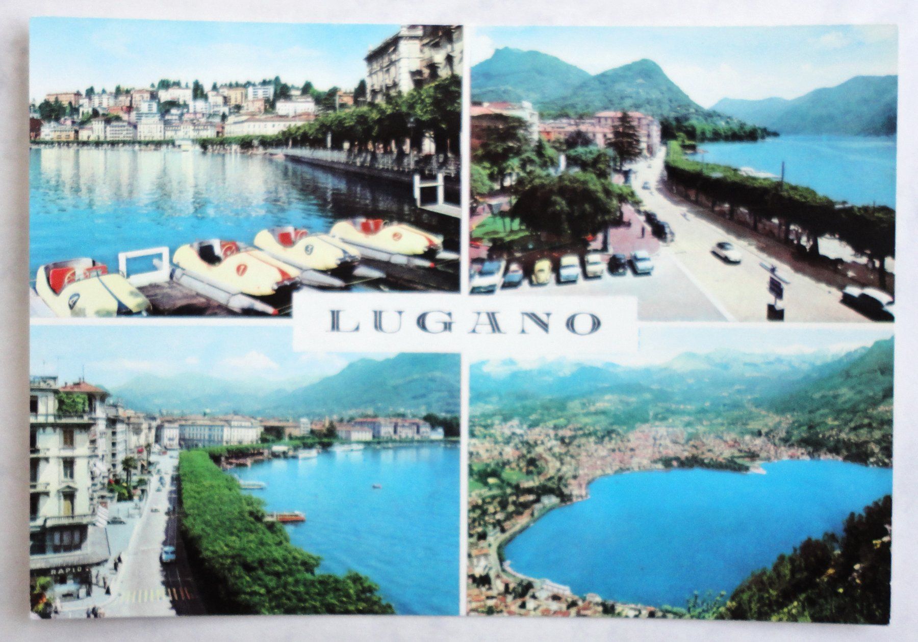 Ansichtskarten: Lugano – Gebraucht aus Fétigny von Billy2miny