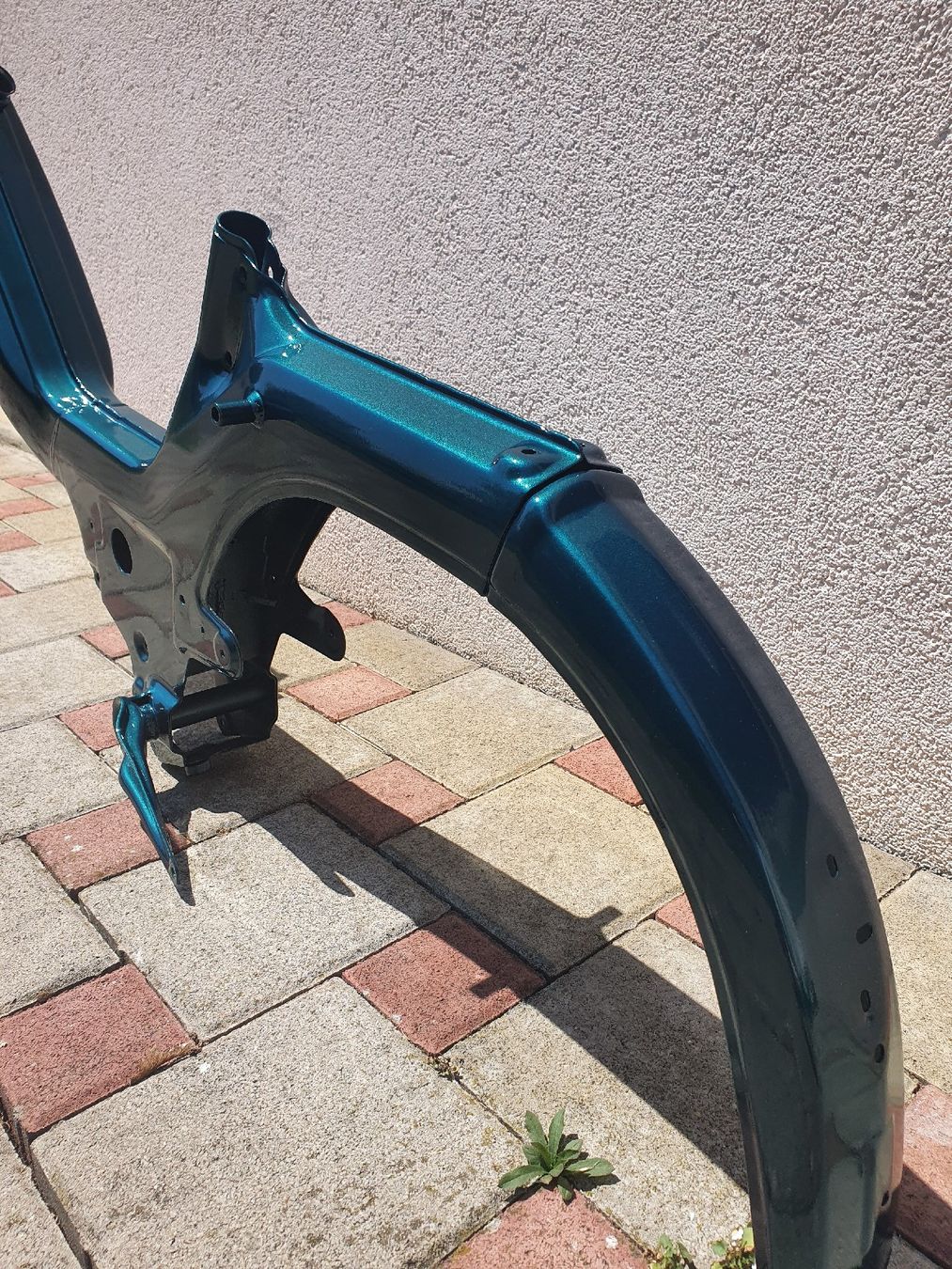 Puch Parti ricambio per ciclomotori: Puch Maxi LG2 Rahmen mit Motor – Usato da Herznach venduto da VwGolfer 4