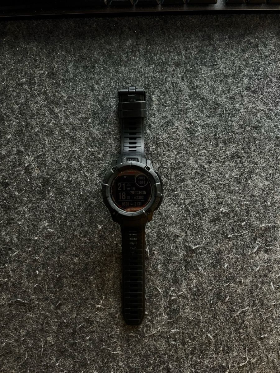 Garmin Smartwatch: Garmin Instinct 2X Solar, Tactical Edition, Noire – Usato da St-Blaise venduto da Richy03